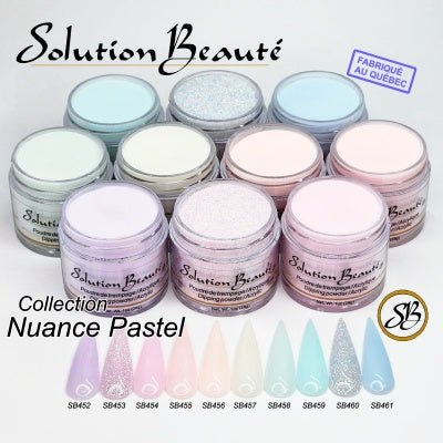 Poudres Solution Beauté Collection Nuance Pastel - Format Régulier