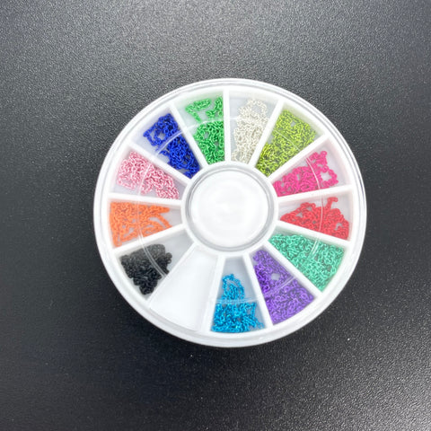 Roulette Déco Chaines Multicolores #W56