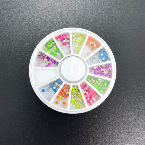 Roulette Déco Capsules Métalliques Multicolores #W55