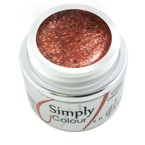 Gel Simply Colour Glitter Specialty Bronze Glow