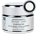 CND Brisa Gel Pure White Opaque