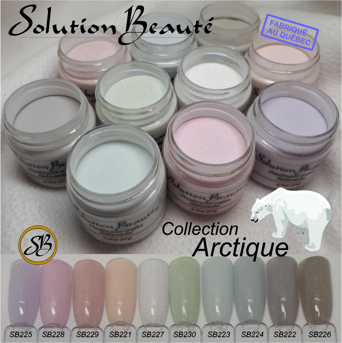 Poudre Solution Beauté Mini Collection Arctique