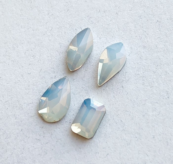 Diamants Formes - Blanc Opale