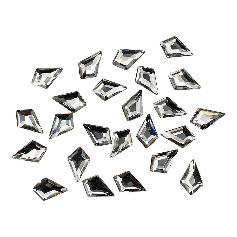 Diamants | Losange asymétrique cristal blanc