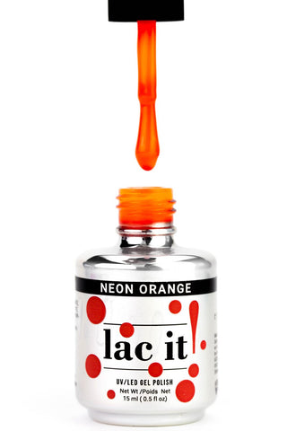 Vernis Gel Lac It! Neon Orange