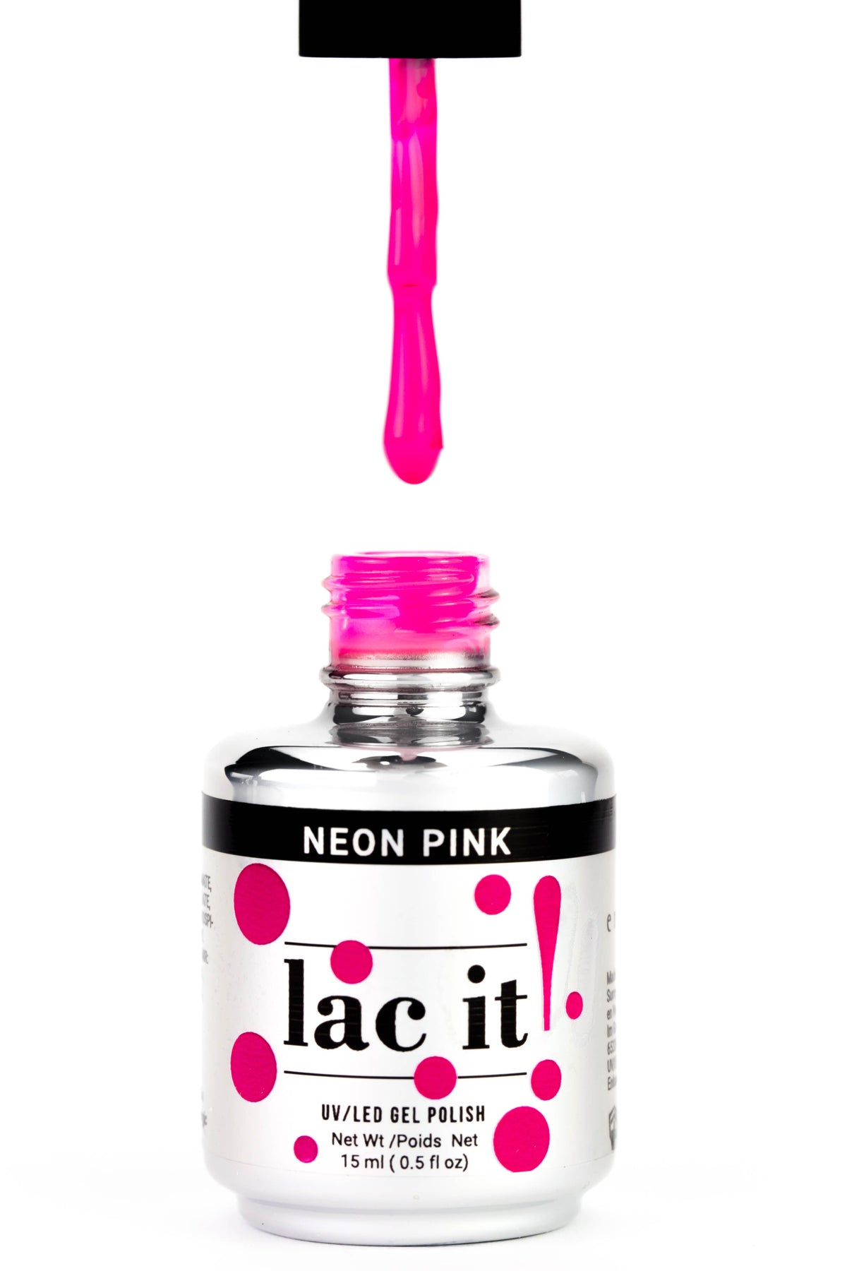 Vernis Gel Lac It! Neon Pink