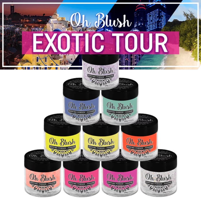 Poudres Oh Blush Collection Exotic Tour