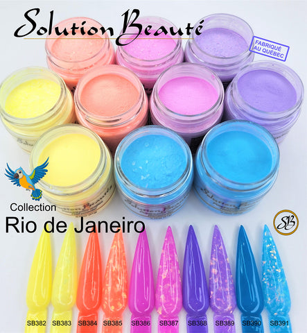 Poudres Solution Beauté Mini Collection Rio de Janeiro