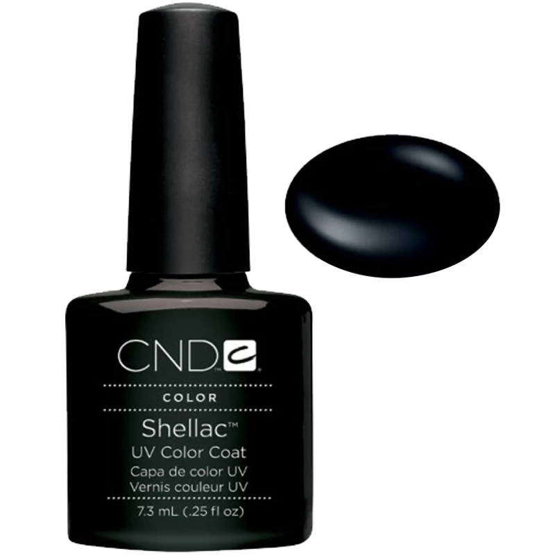 Shellac UV Black Pool Varnish 7.3 ML